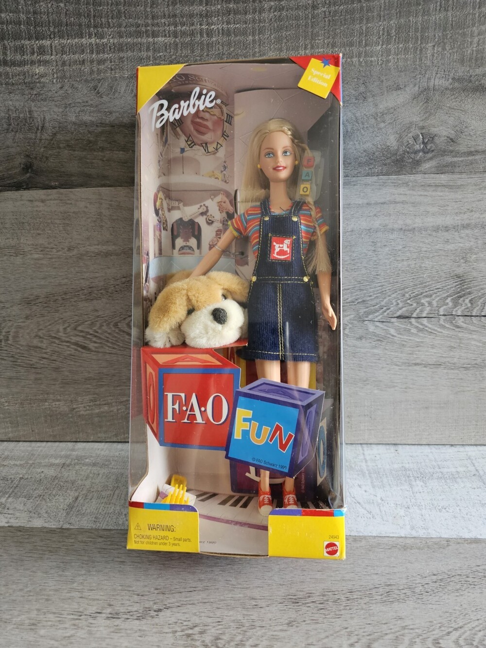 FAO Fun Barbie Doll Special Edition FAO Schwarz Exclusive 1999 Mattel 24943